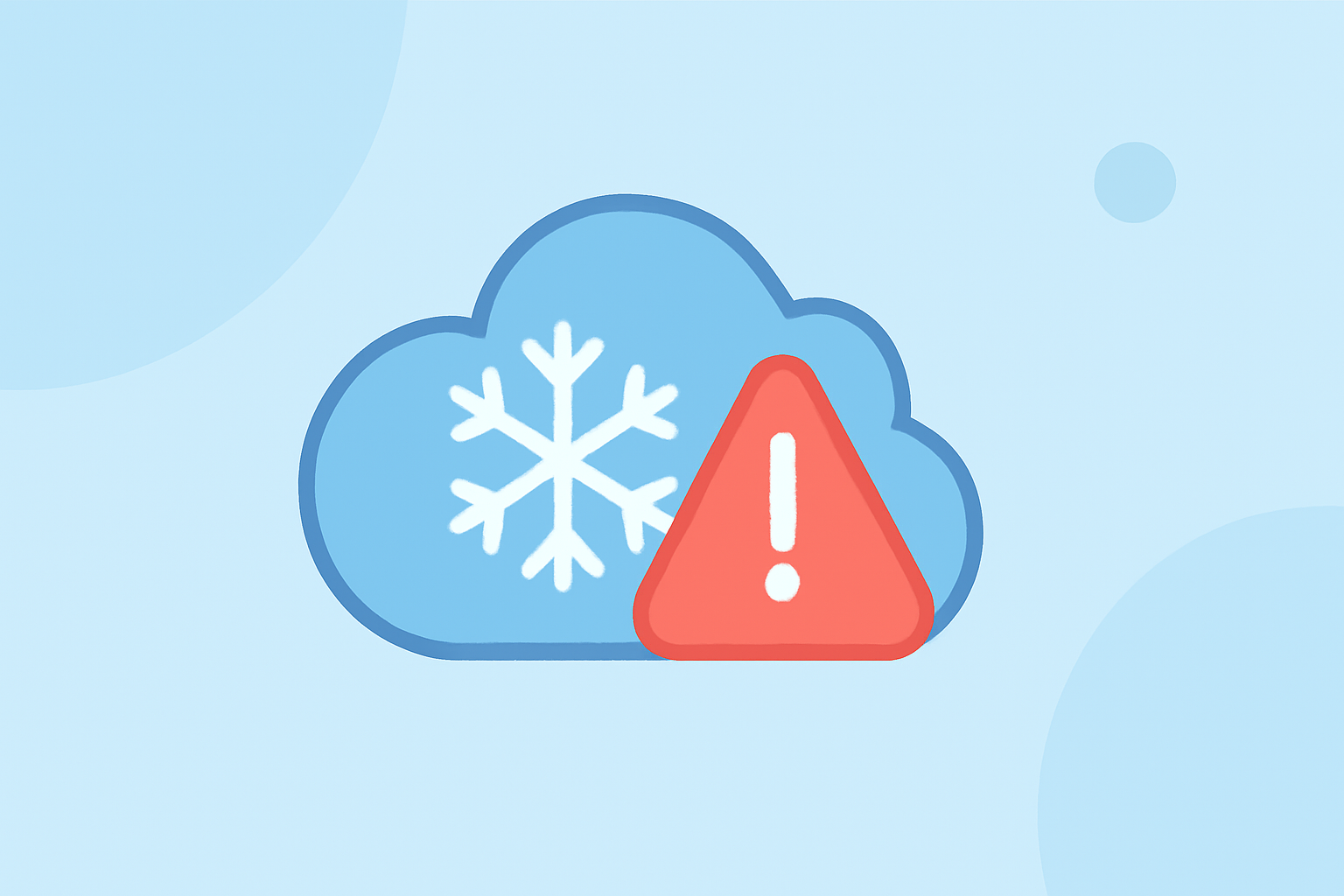 Weather for School Drop-Off Cheat Sheet During Winter Storms