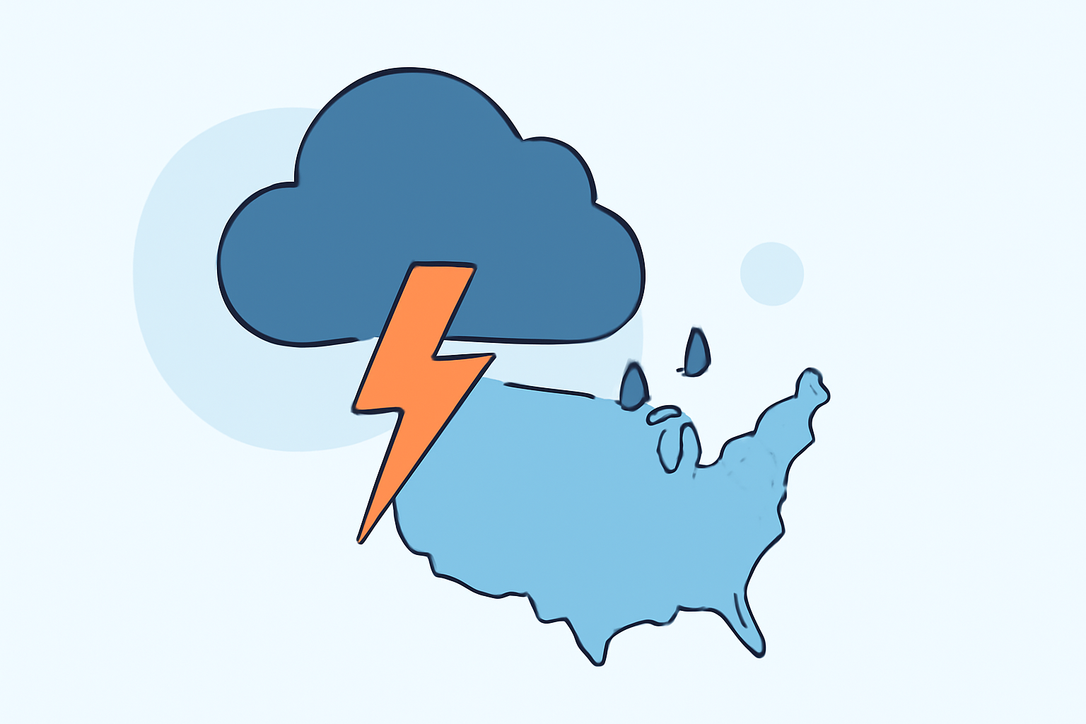Navigating Real-Time Storm Disruptions to Travel in the United States