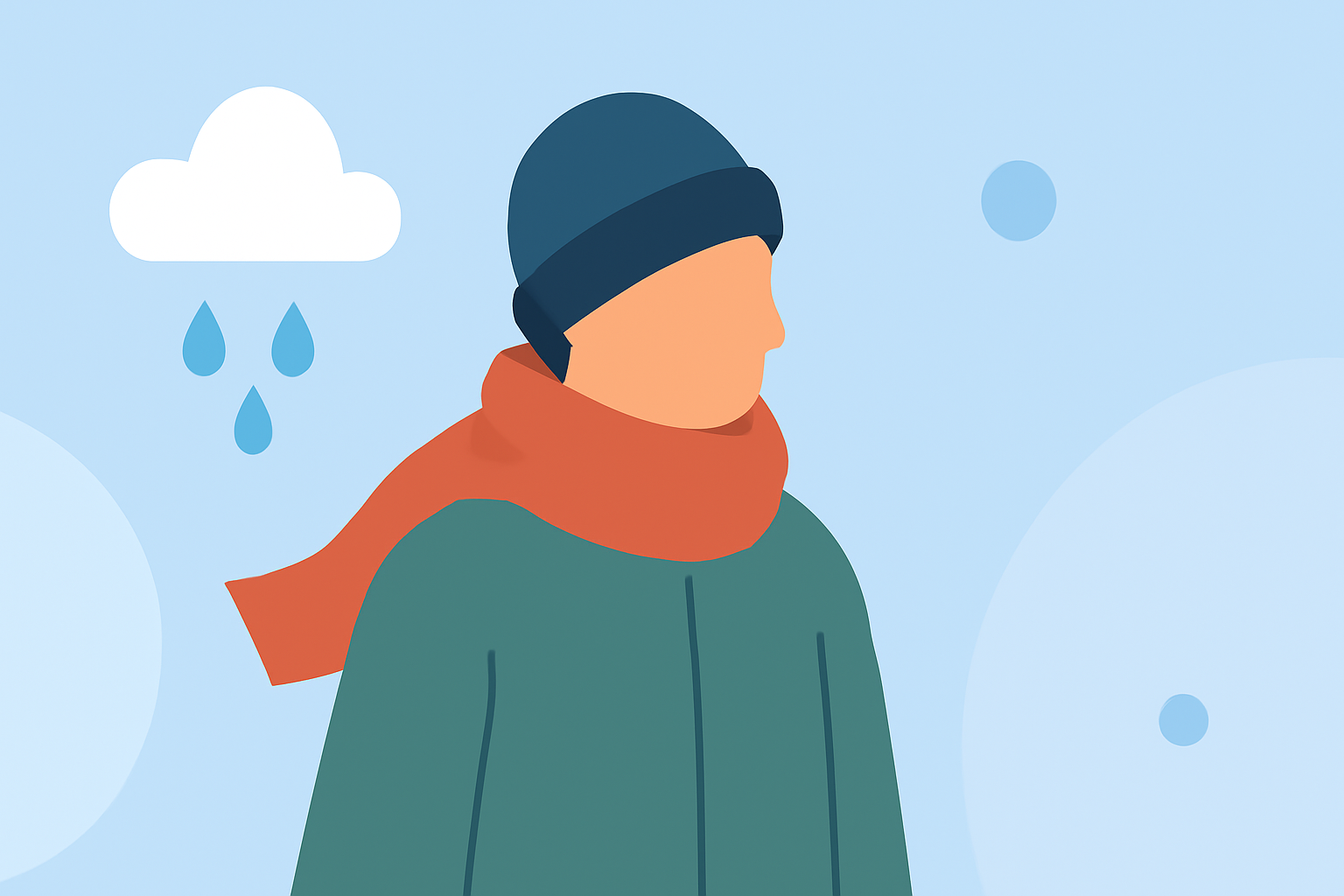 Weather-Aware Layers for Beginners During Outdoor Events