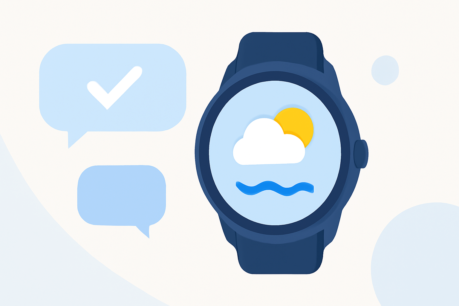 Quick Weather Updates for Swimming on Wear OS