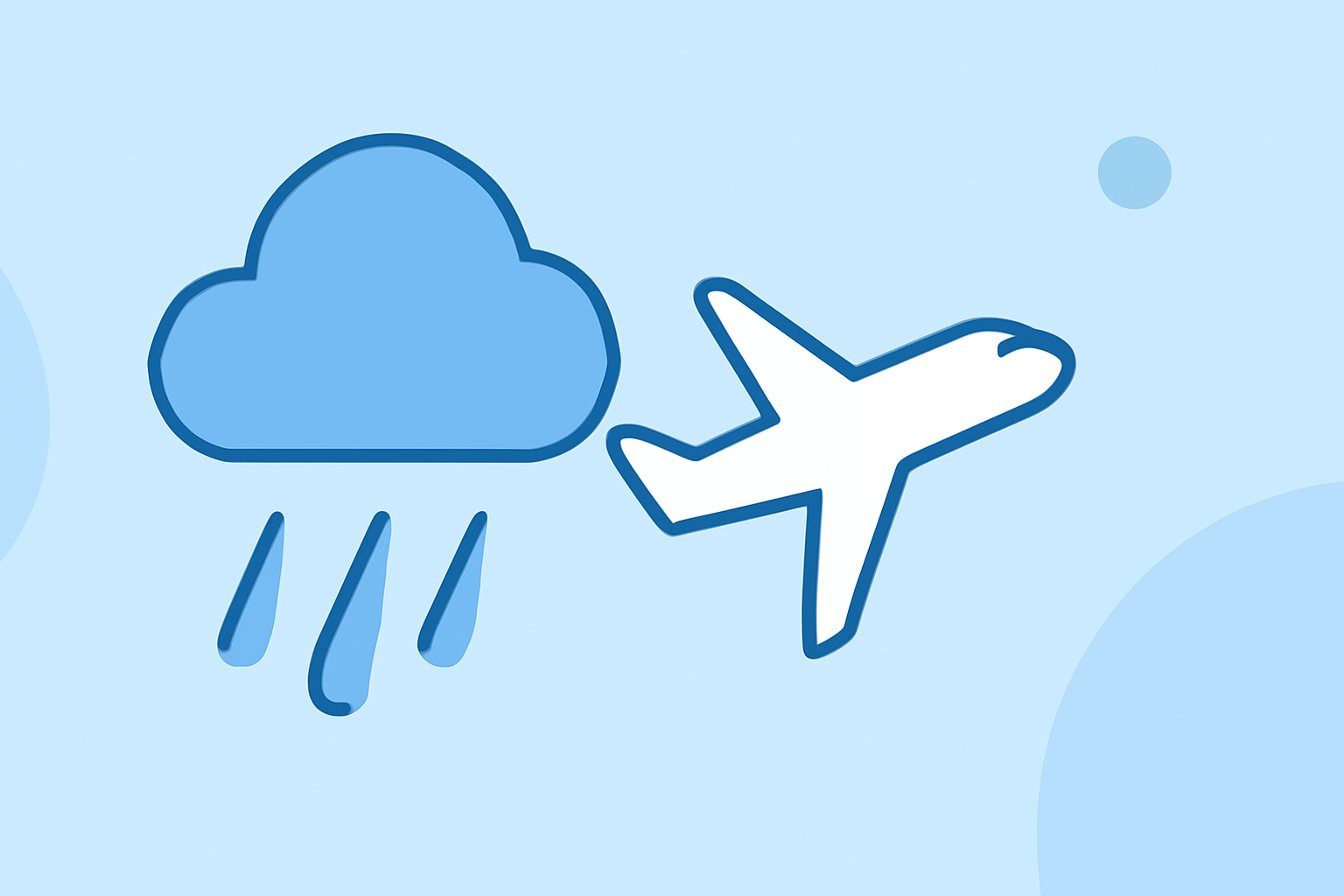 Rain Delays for Flights Explained Simply