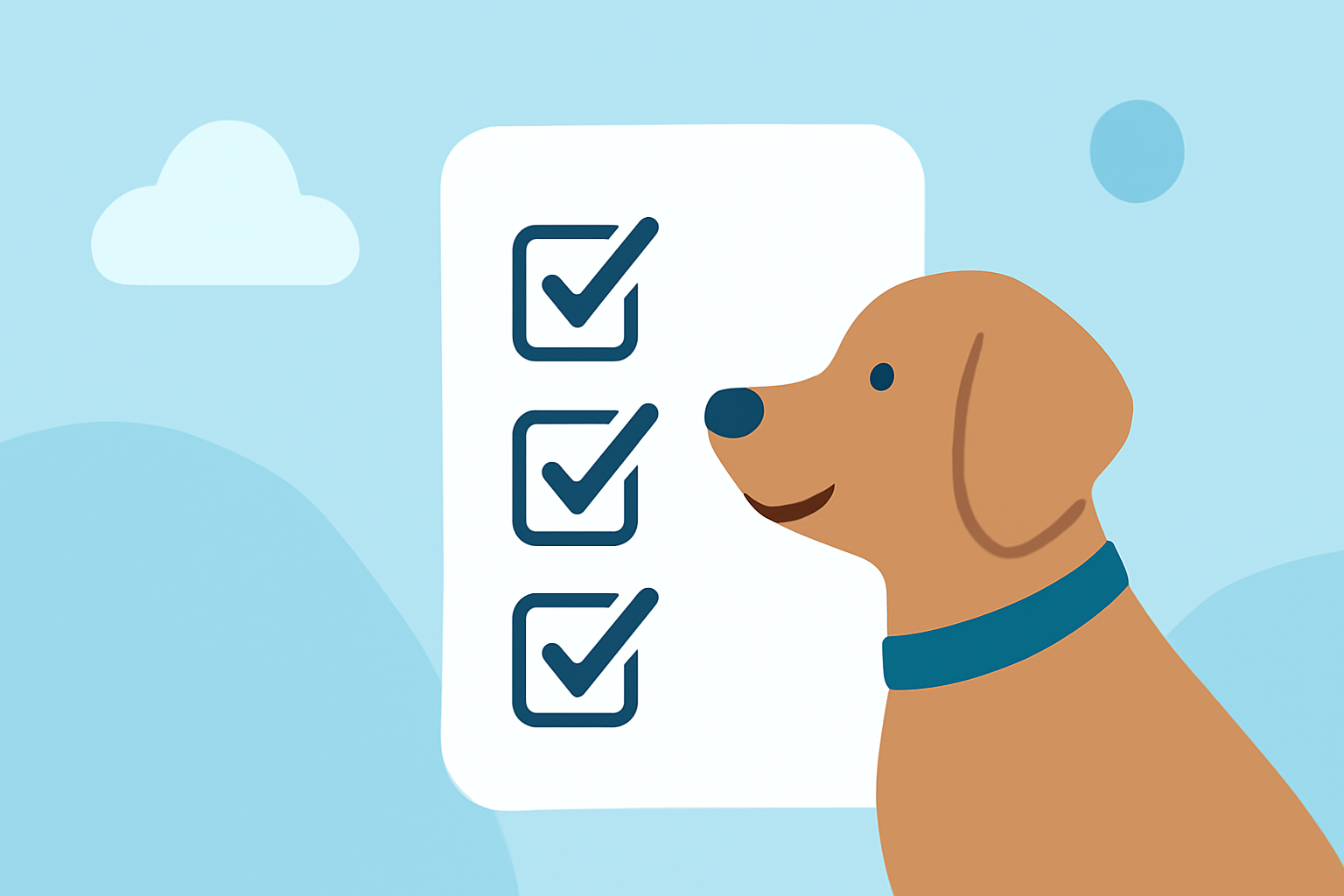 Weather Forecast Updates Checklist for Pet Owners