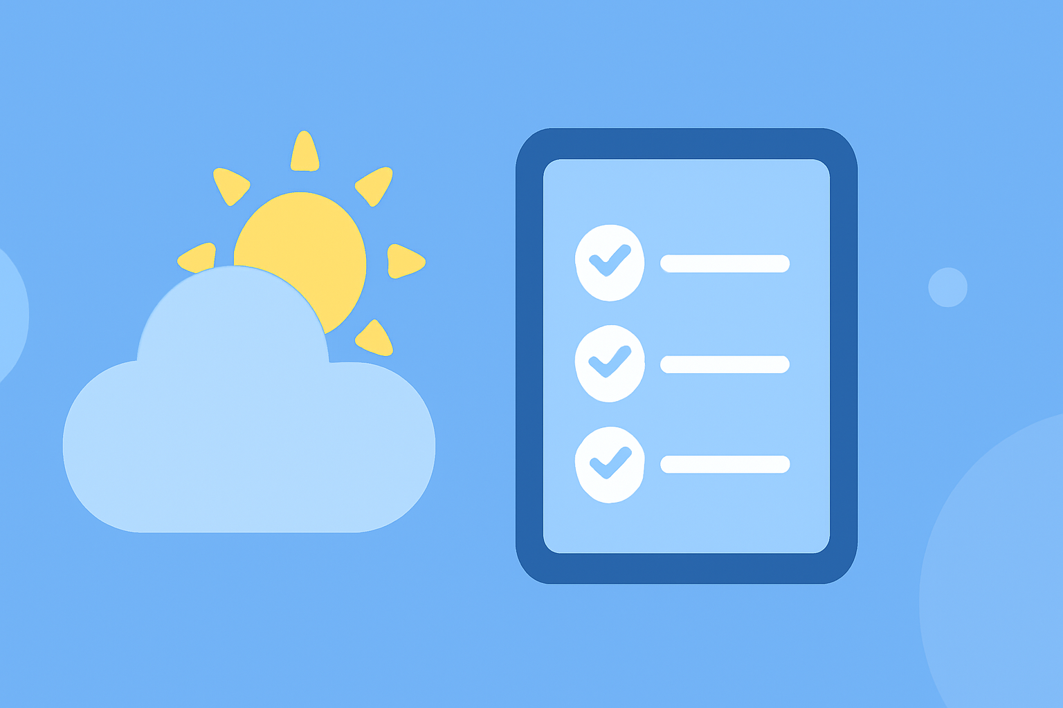 Weather and Mood Planning Cheat Sheet for Travel Days