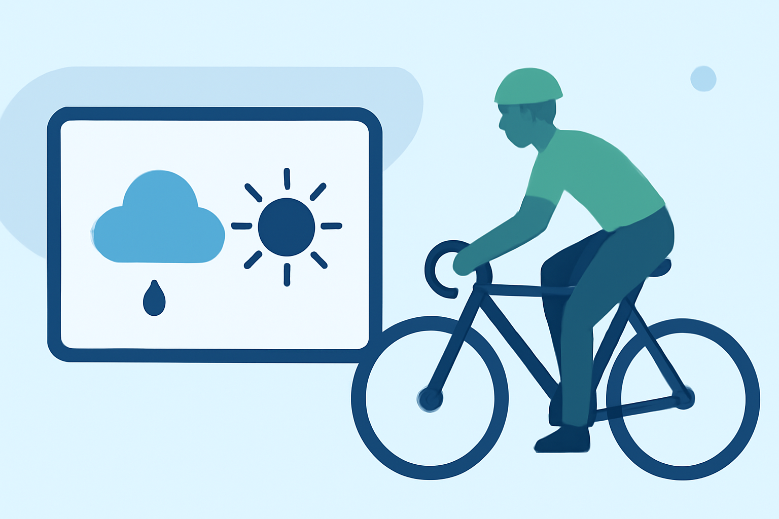 Quick Weather Forecasts for Cycling Workouts