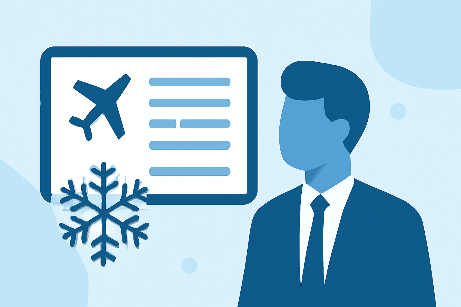 Snow at Your Departure Airport: Essential Tips for Business Trips