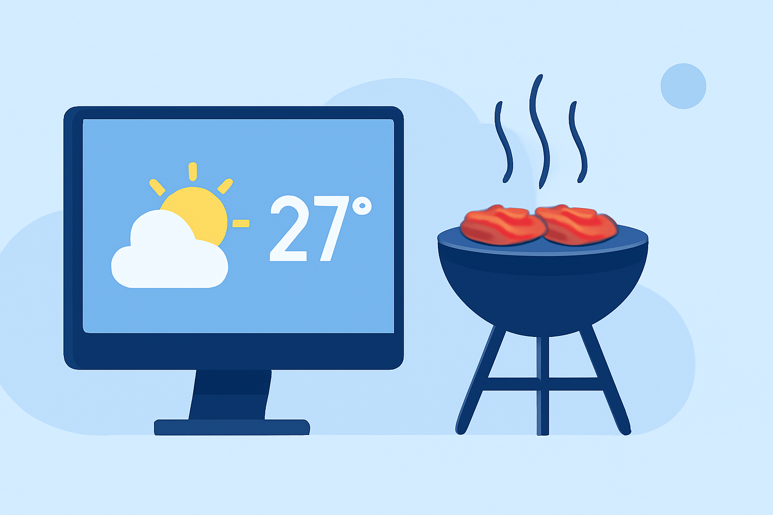 How to Check the Weather for Your Outdoor Barbecue