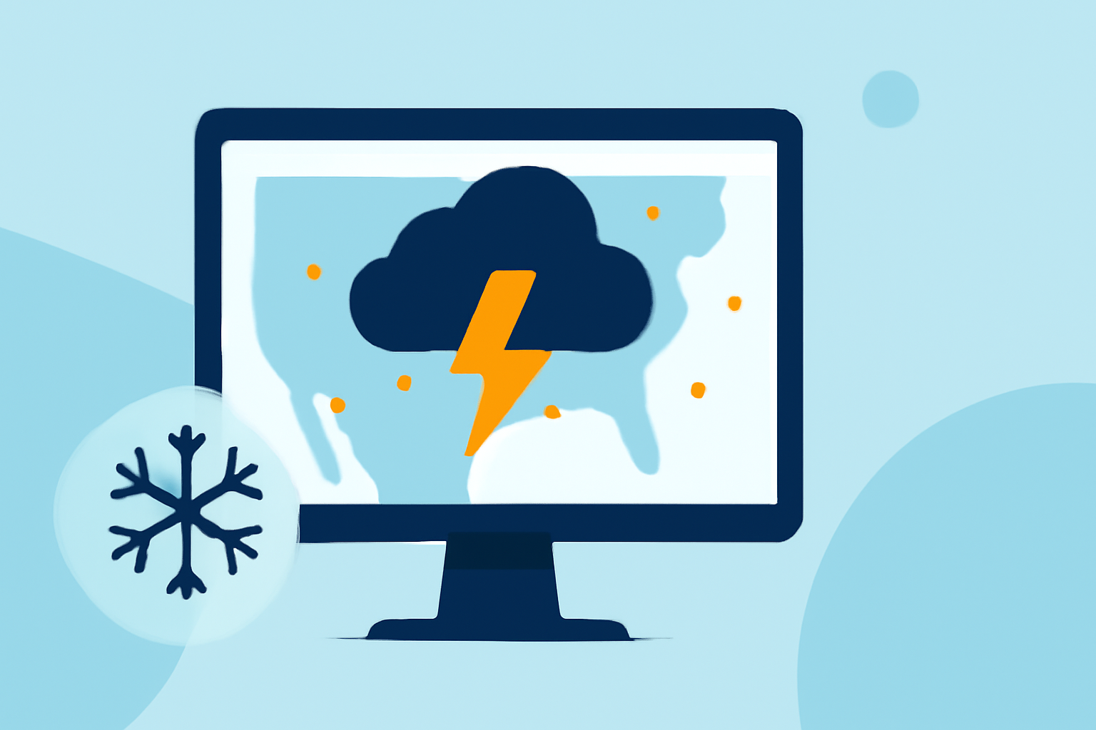 Understanding Lightning Maps for Beginners During Winter Storms