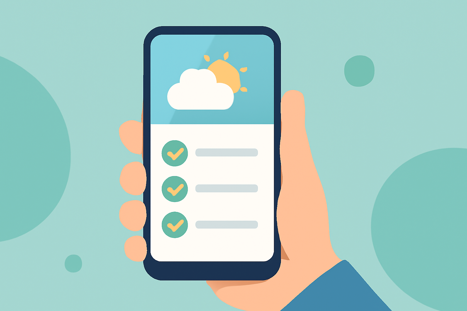 Your Essential Summer Travel Weather Checklist on Your Phone