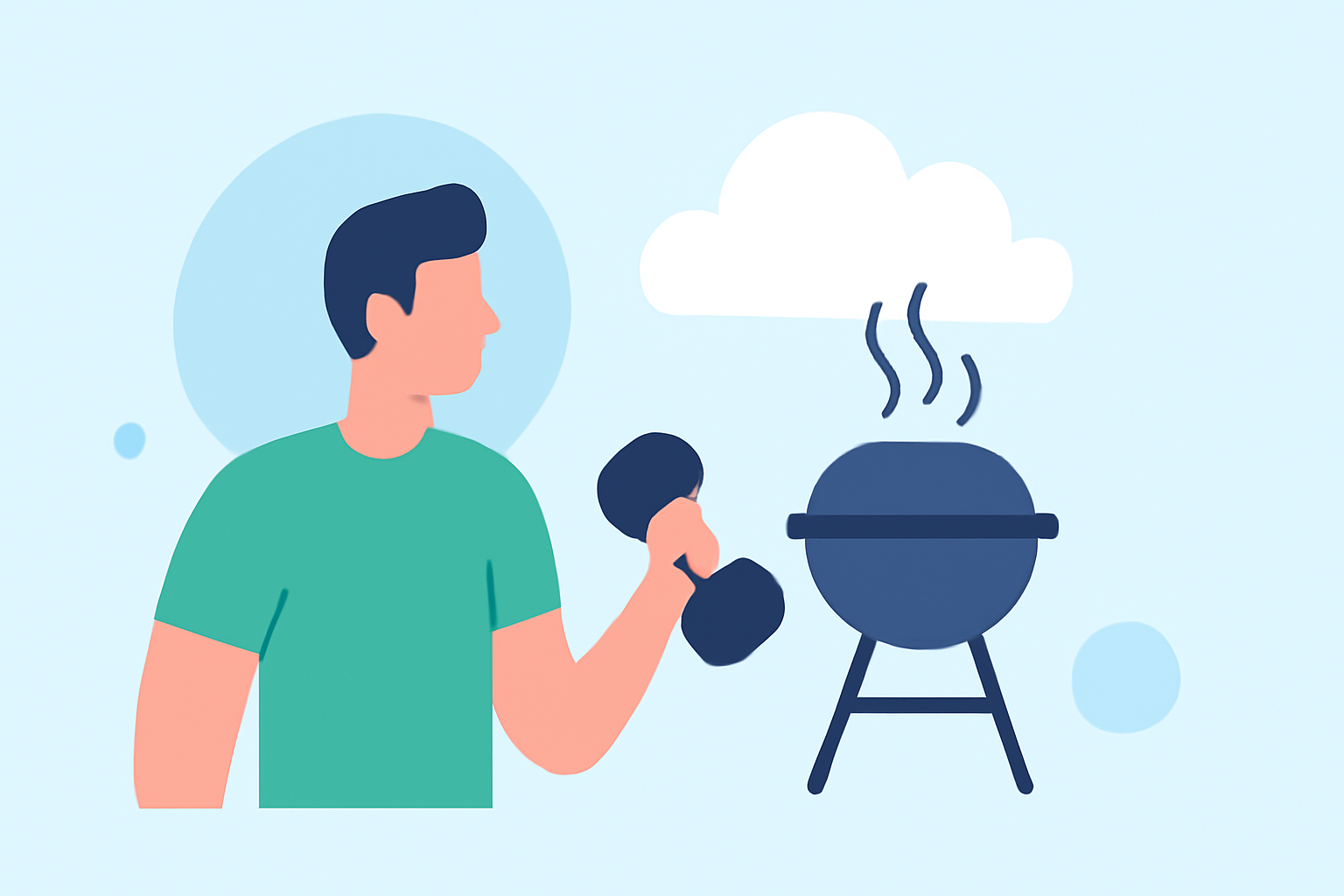 How to Ensure Ideal Weather for Outdoor Barbecues During Workouts