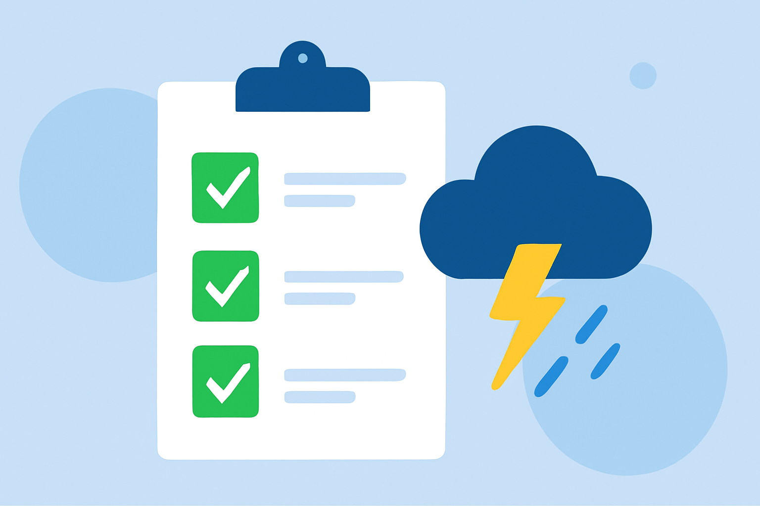 Thunderstorm Safety Checklist for Gardeners
