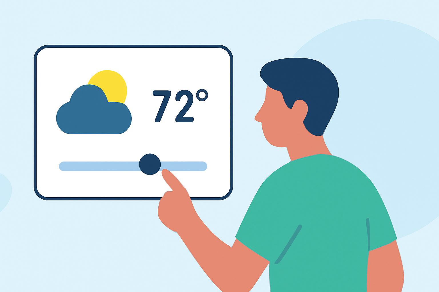 Easy Weather Widget Customization During Workouts