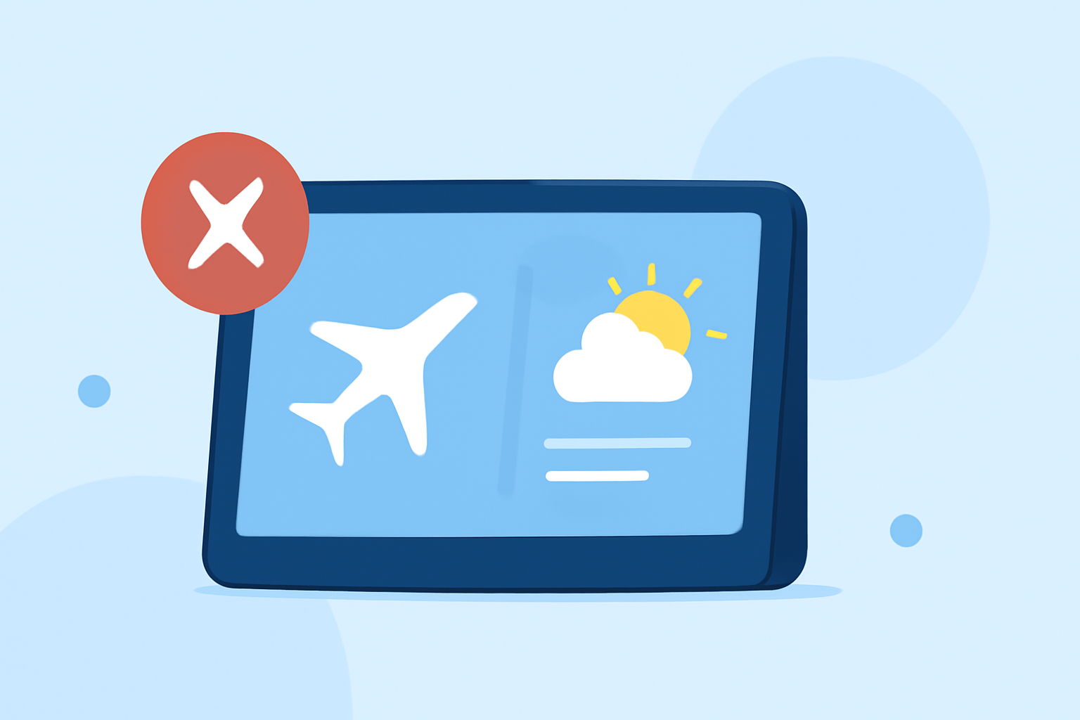 Avoiding Common Mistakes When Using Smart Displays for Flight Weather Information