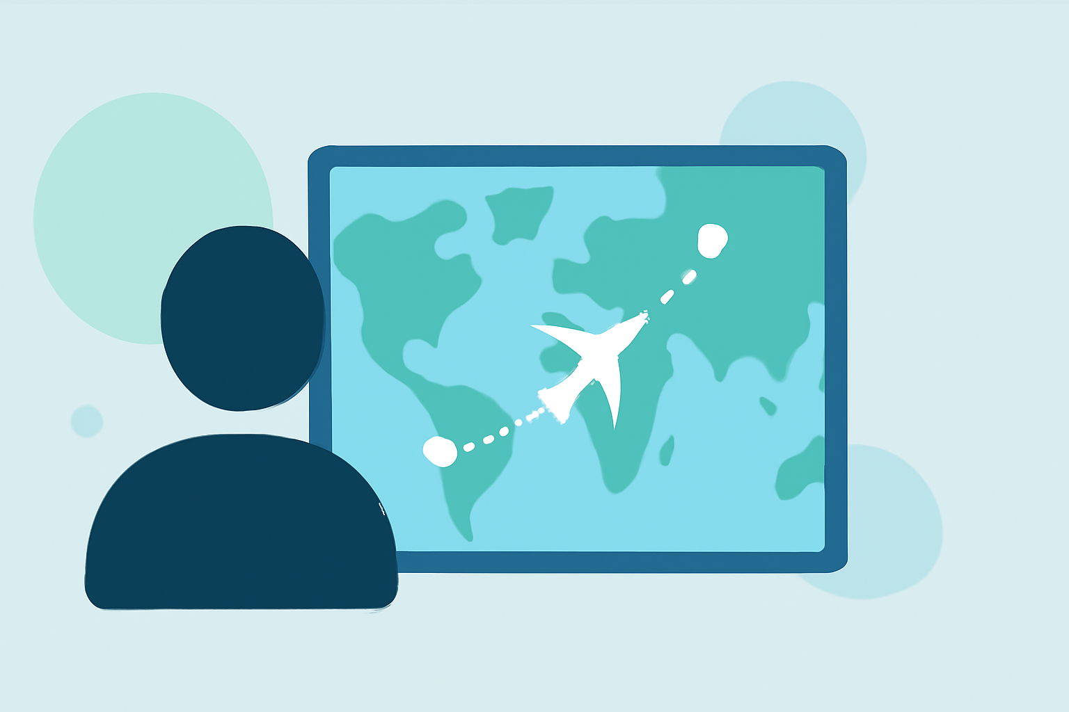Enhancing Travel Content with Flight Route Map Overlays