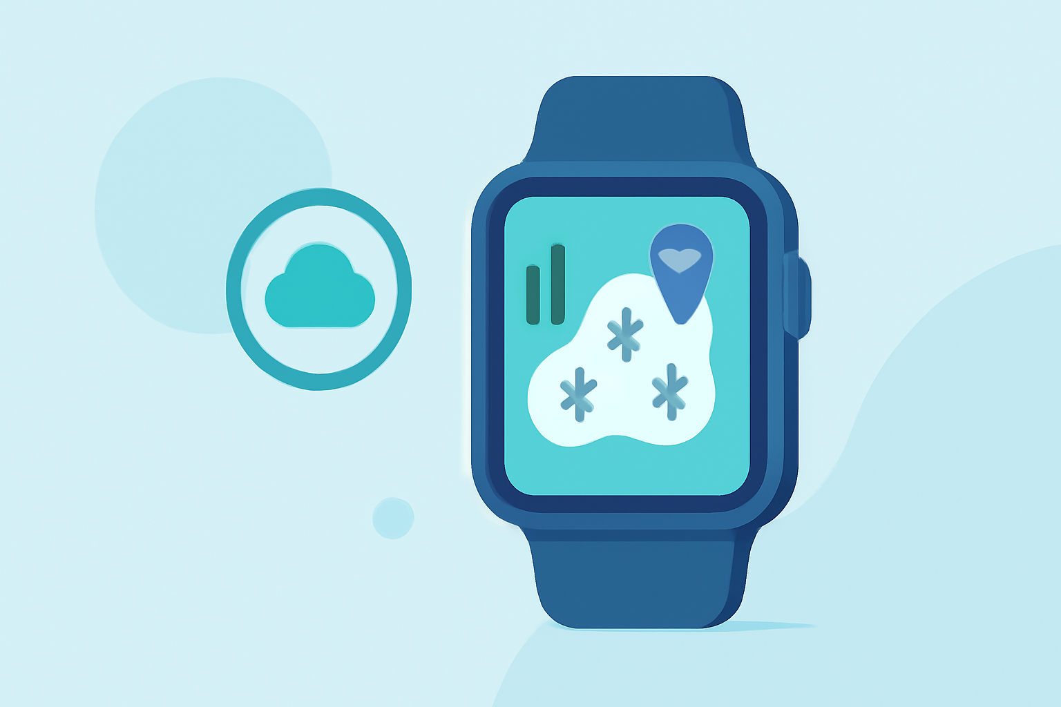 Understanding Snow Rate Maps Workflow on Wear OS
