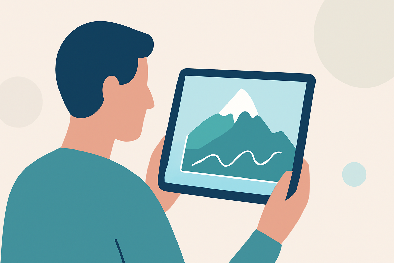 Exploring Mountain Climate Trends on iPad