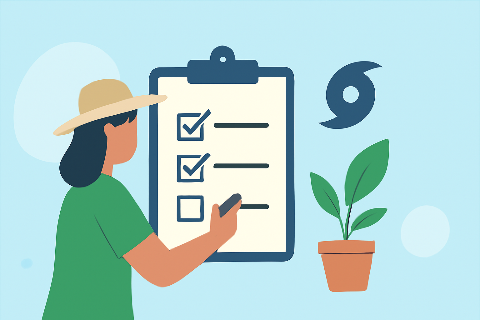 Hurricane Insurance Preparation Workflow for Gardeners