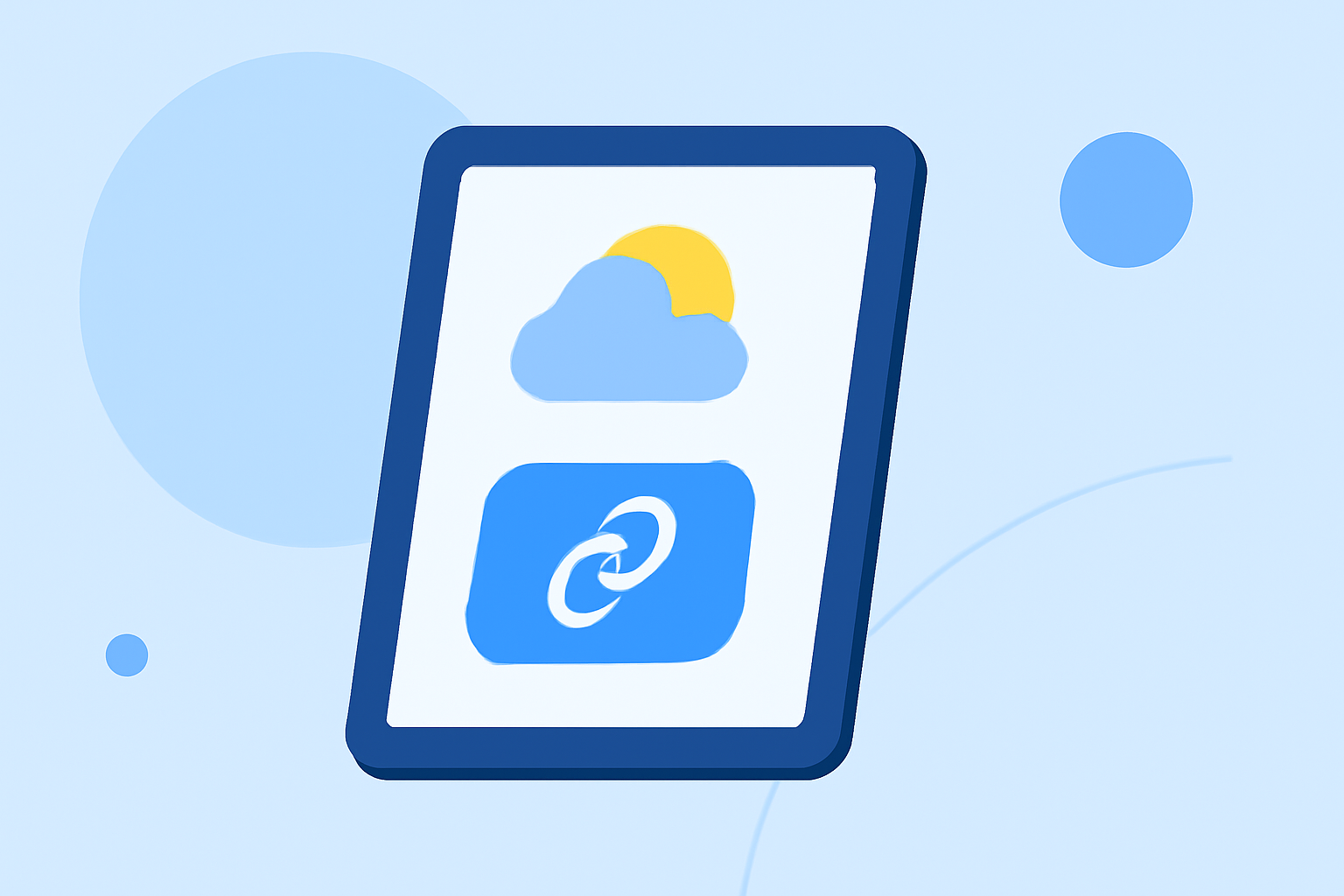 Common Weather Notification Deep Links Questions on a Tablet