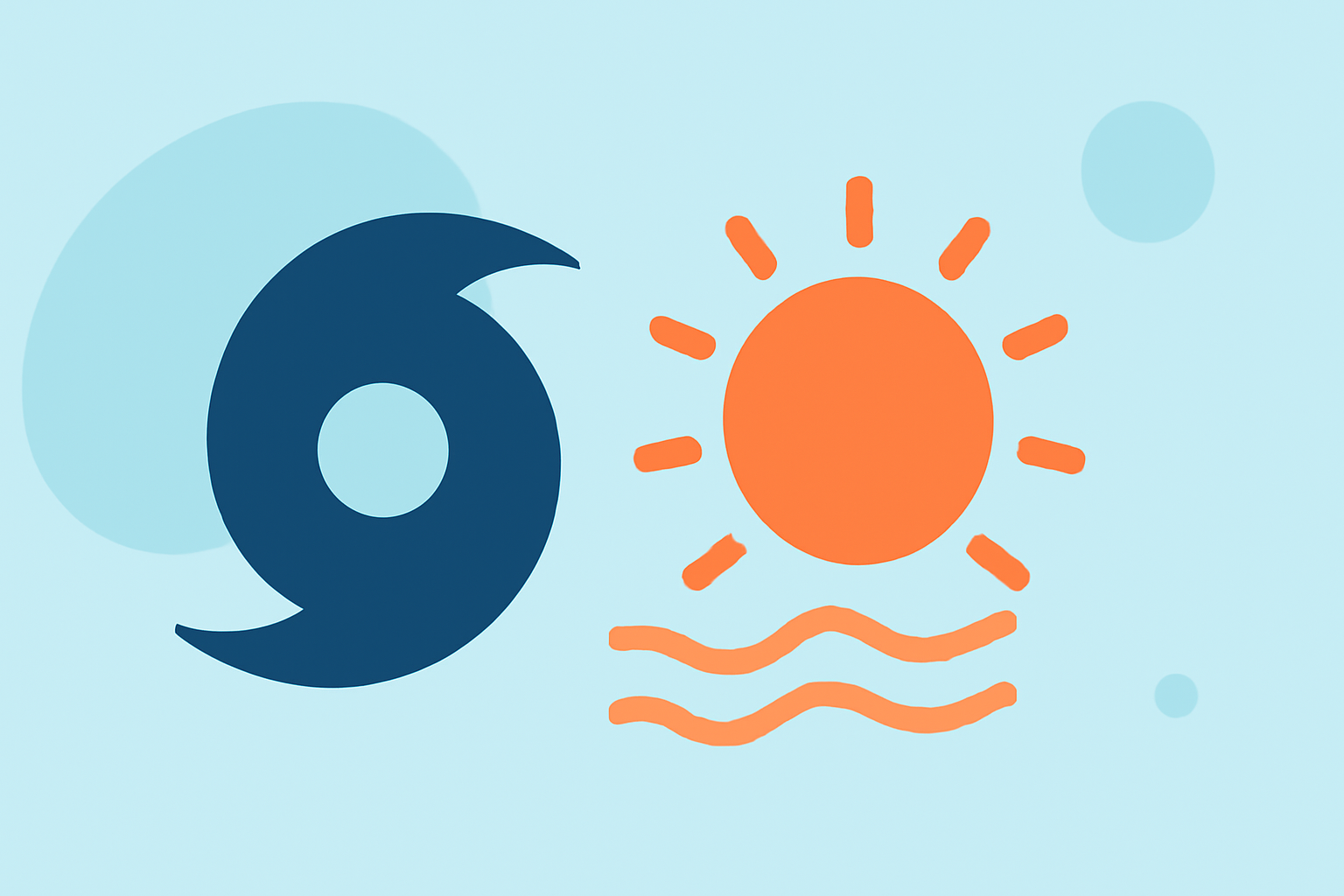 Understanding the Interaction Between Hurricanes and Heat Waves