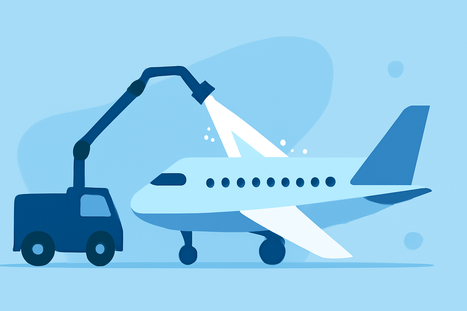 Aircraft De-Icing in Winter: A Step-by-Step Guide
