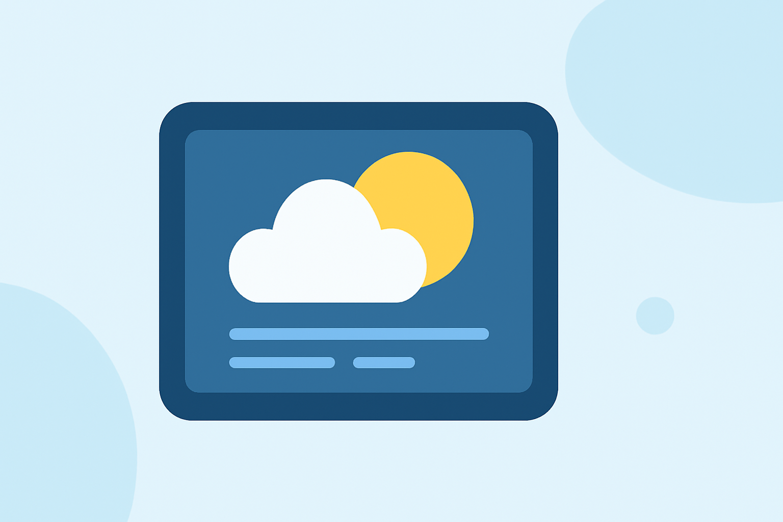 An Introduction to Weather Smart-Stack Widgets