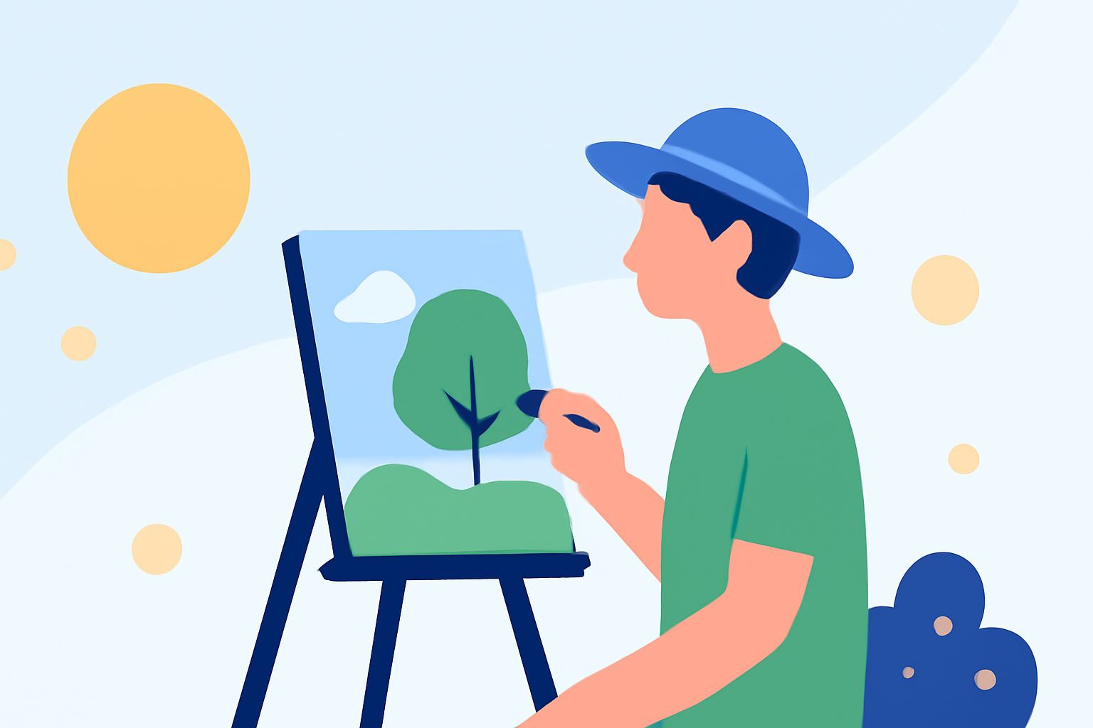 Optimal Weather Conditions for Outdoor Painting During Pollen Season