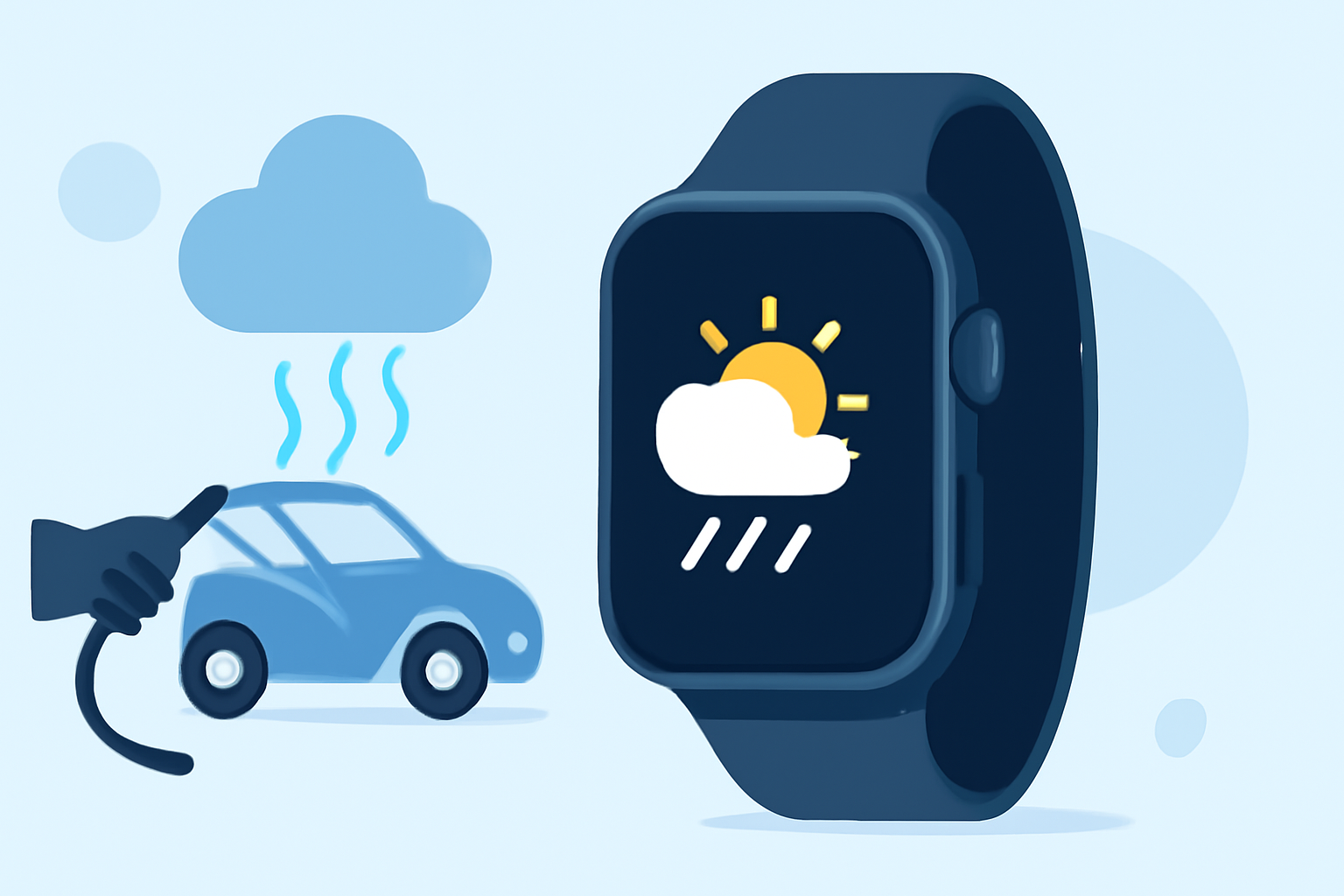 Optimizing Car Washing with Apple Watch Weather Insights