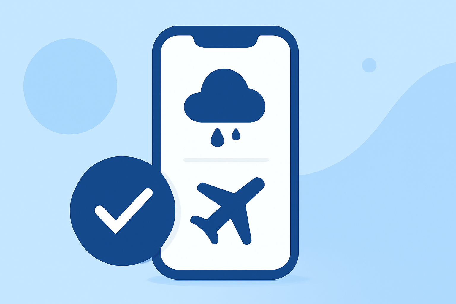 How to Monitor Seasonal Weather and Flight Reliability on Your iPhone