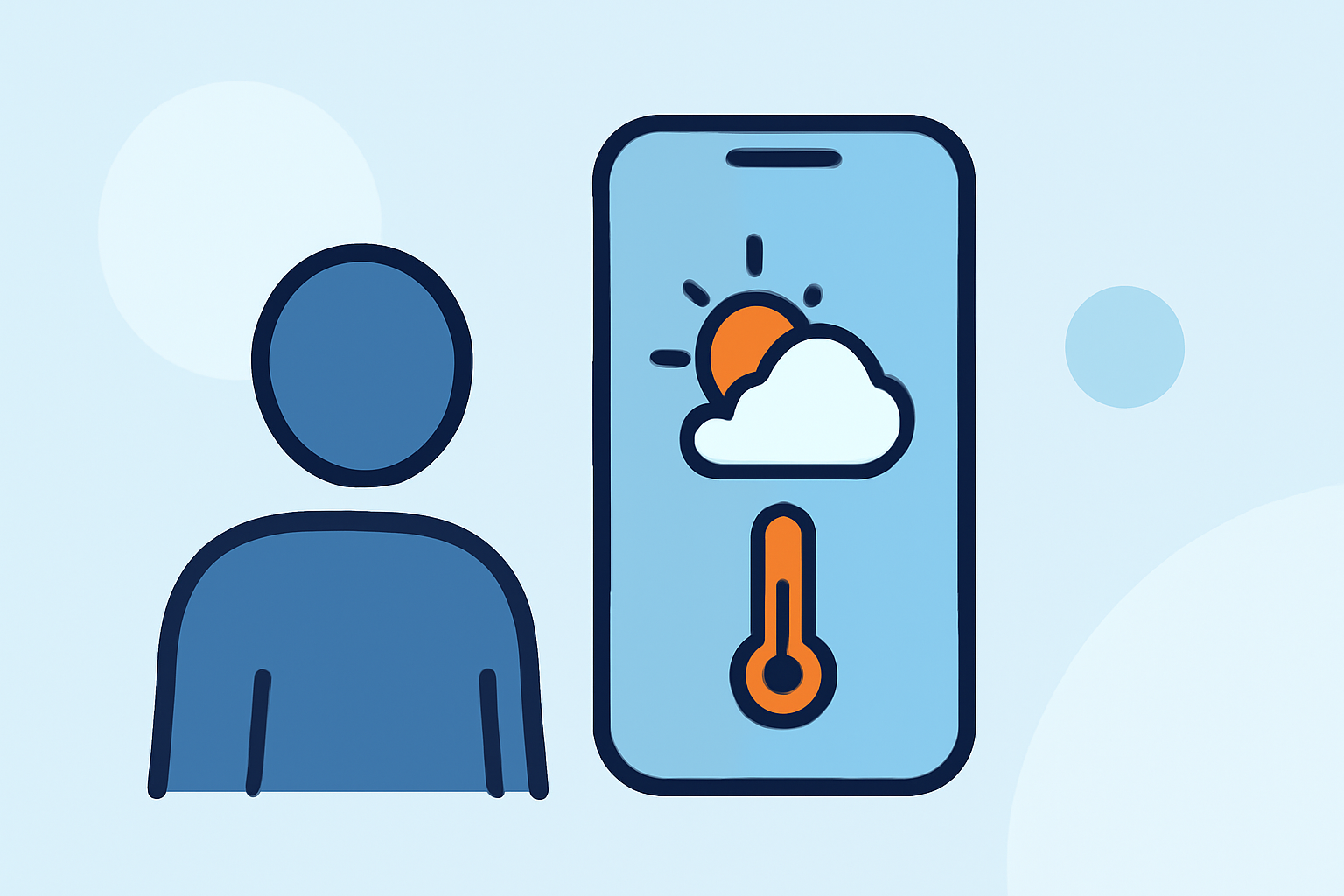 Weather App First Setup Explained During Heat Waves
