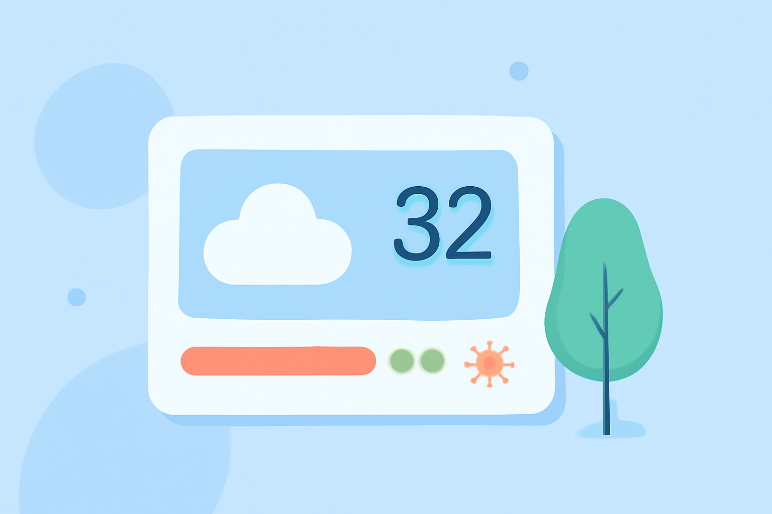 Understanding Medium Weather Widgets During Pollen Season