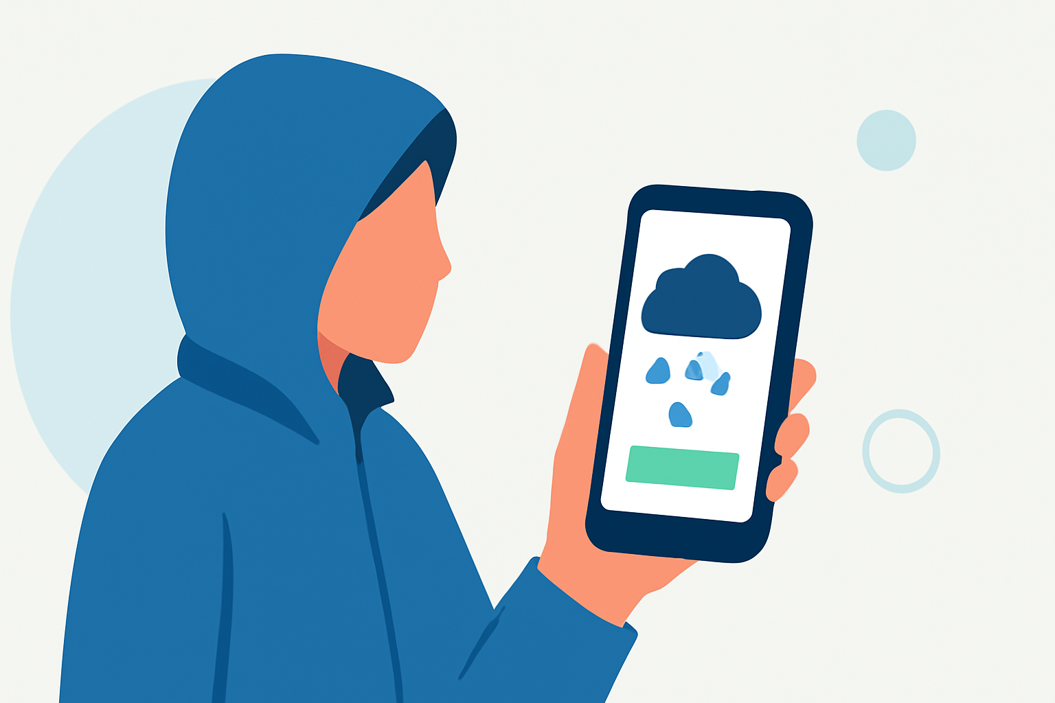 Staying Dry: How to Choose the Best Raincoats with iPhone Rain Forecasts