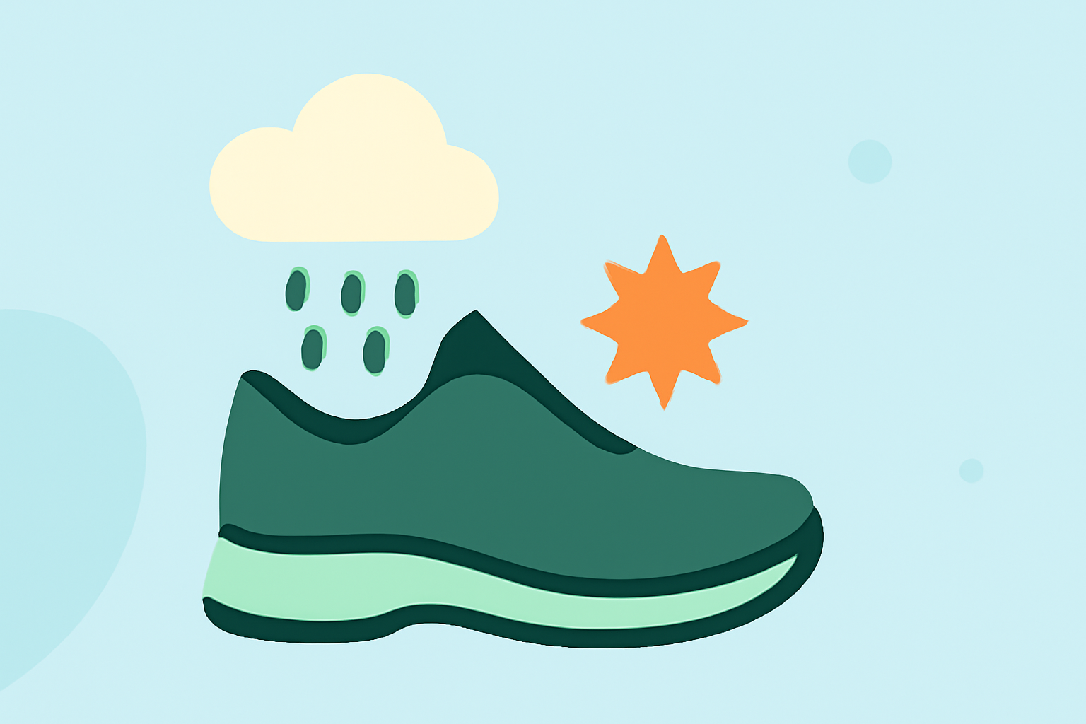 Weather-Aware Shoes Cheat Sheet During Pollen Season