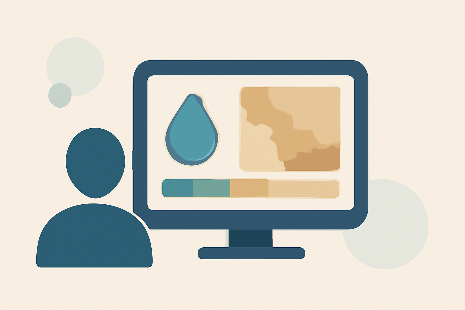 An Introduction to Drought Monitoring on a Smart Display