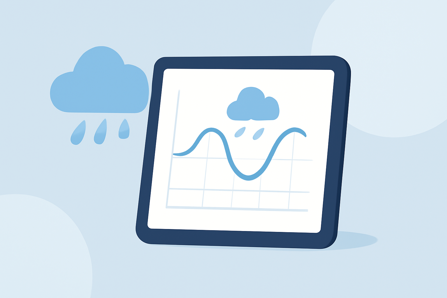 Exploring Weekly Weather Trends on iPad