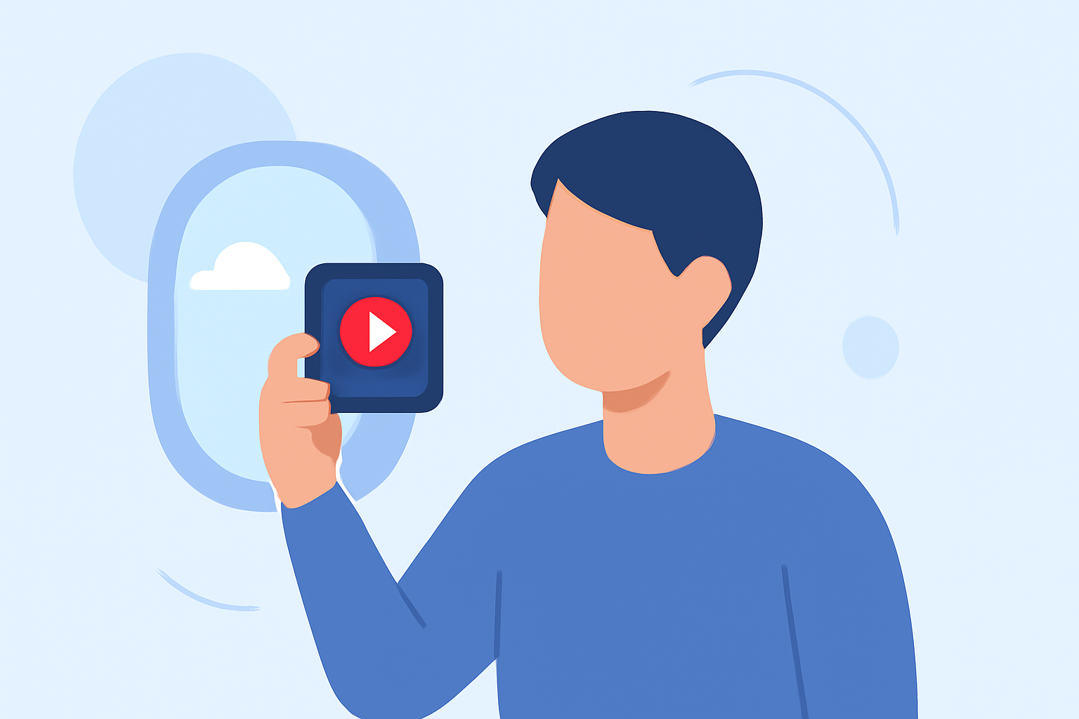 Capturing and Editing In-Flight Selfie Videos on Your Phone