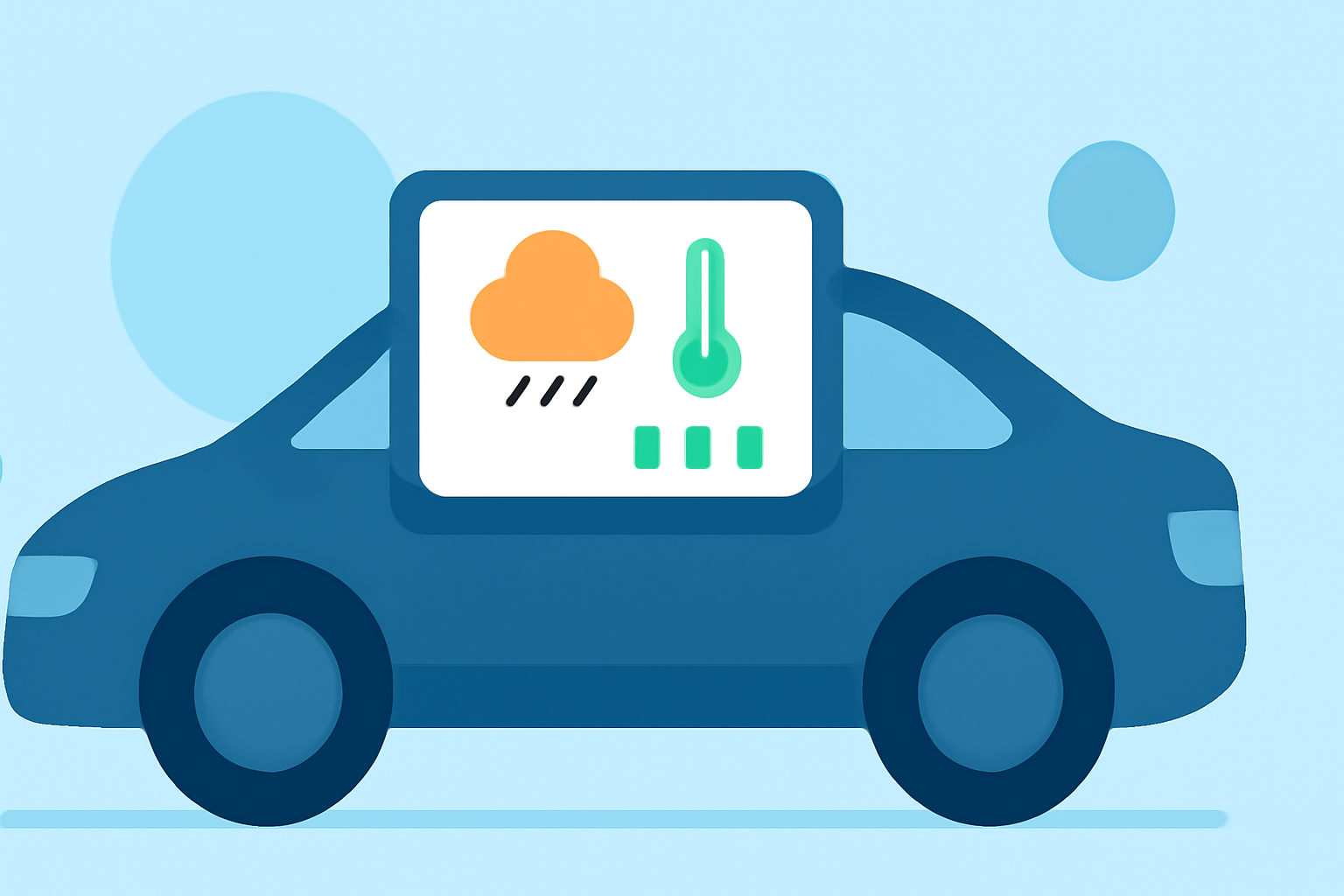 Integrating Weather Data into In-Car Systems: Enhancing Safety and Performance