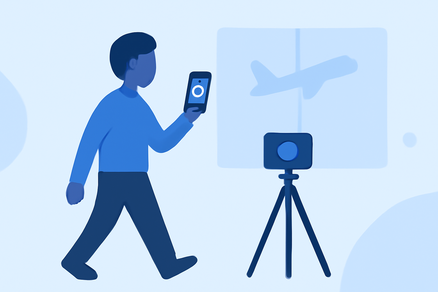 Avoiding Editing Mistakes for Airport Walking Shots on a Budget Phone