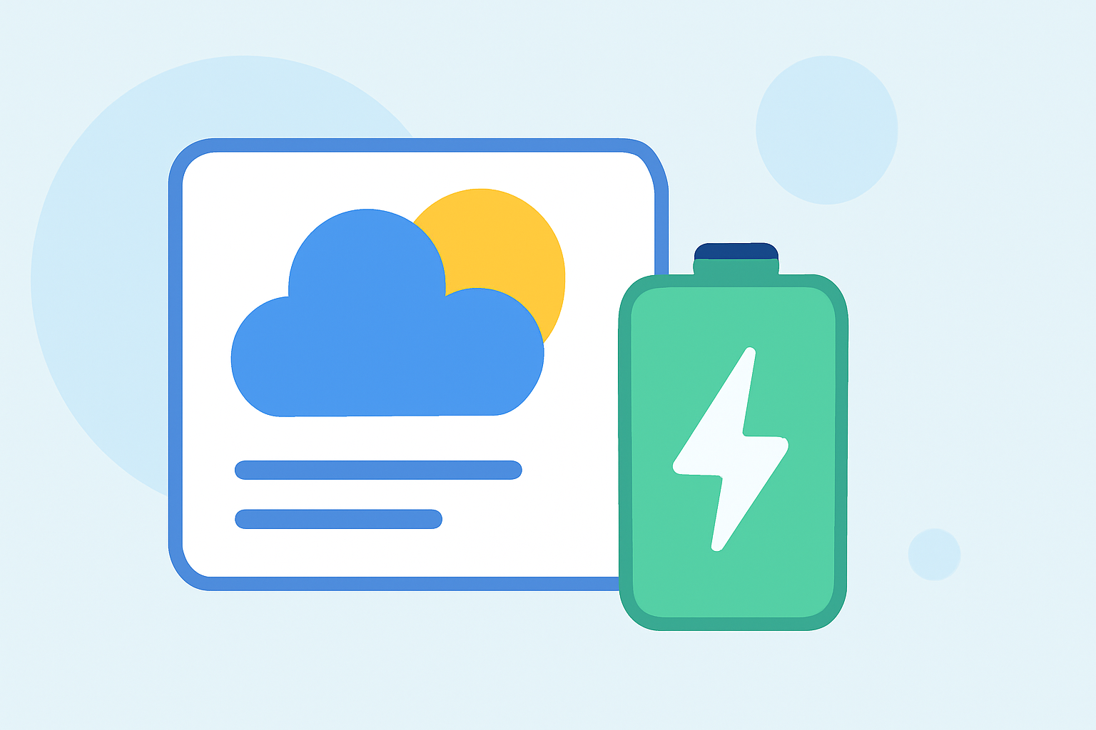 Optimizing Weather Widgets for Gardeners: Minimizing Battery Impact