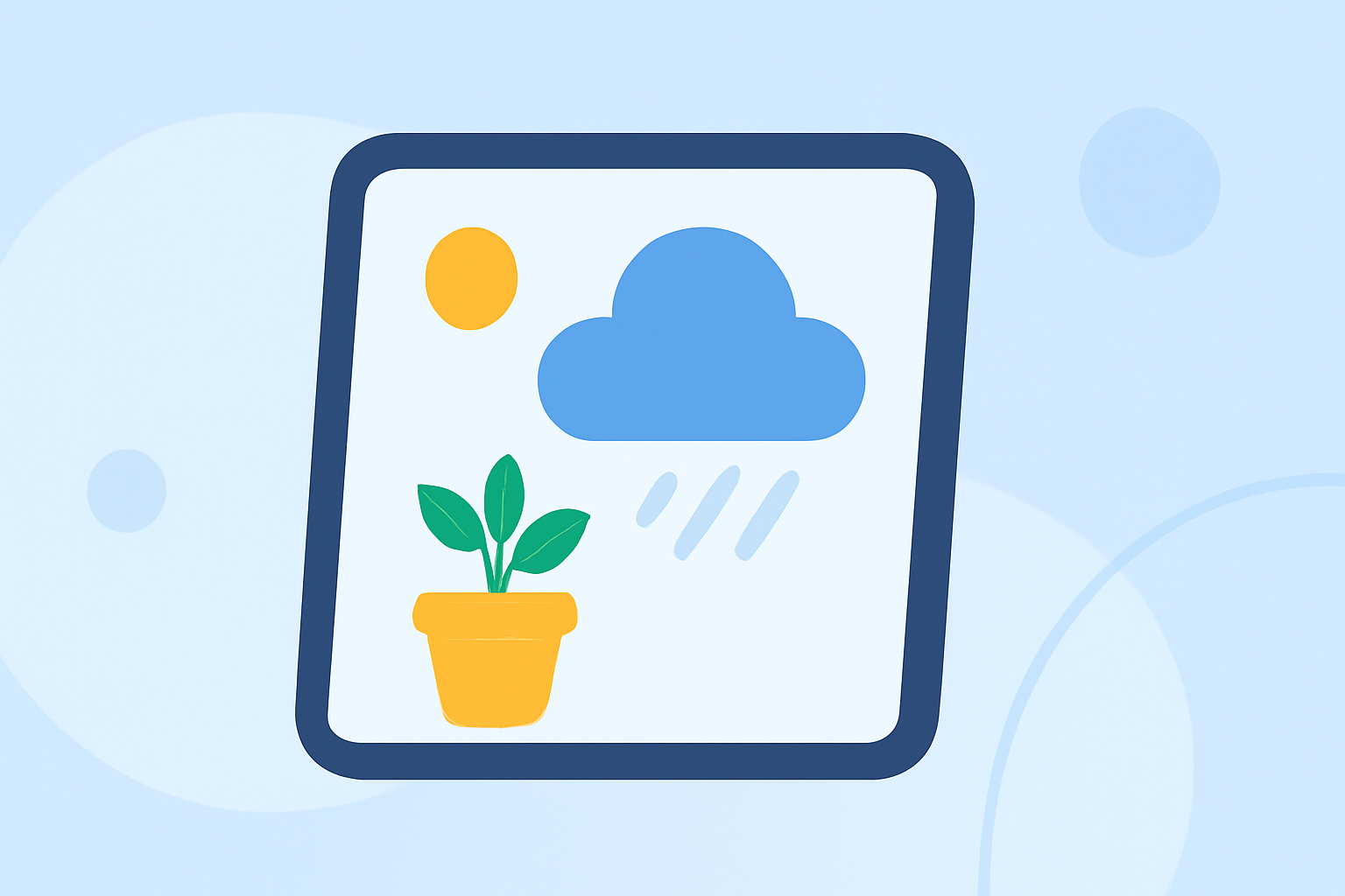 Getting Started with Weather for Gardening on iPad