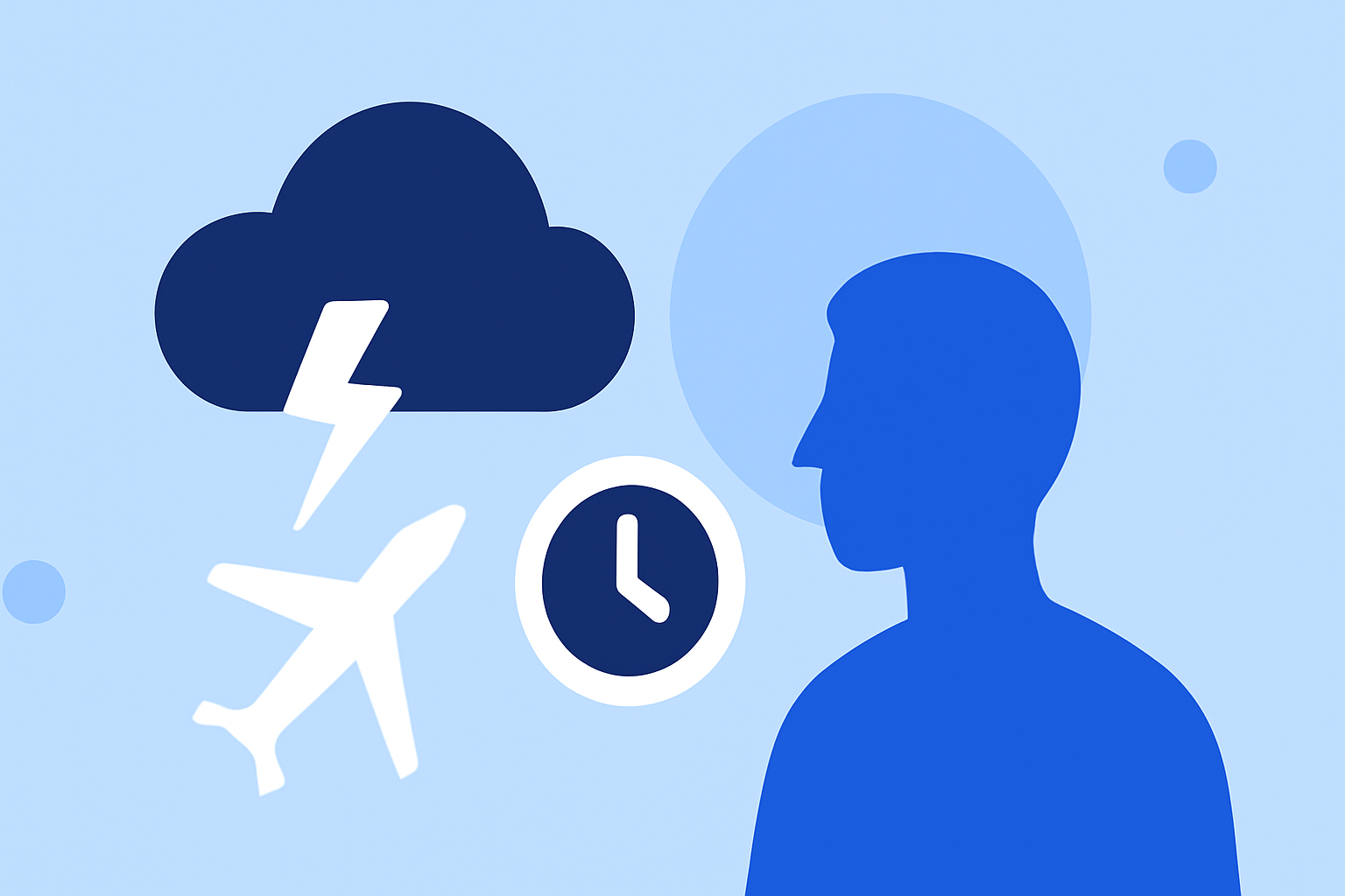 Understanding Flight Delays from Thunderstorms for First-Time Flyers
