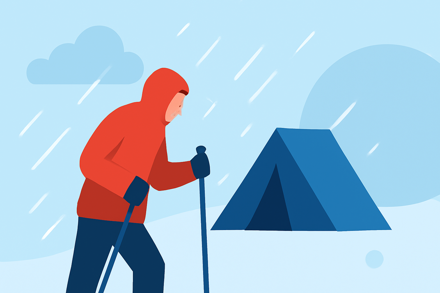 Common Mistakes to Avoid When Winter Camping During Storms