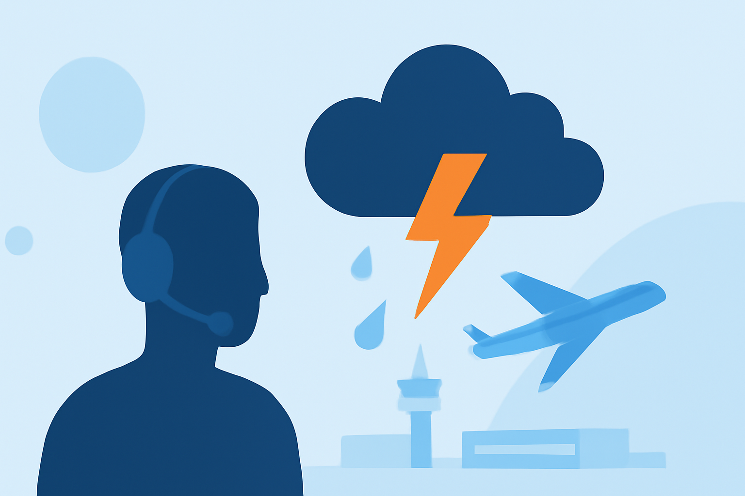 Safety Tips for Navigating Thunderstorms Near Airports