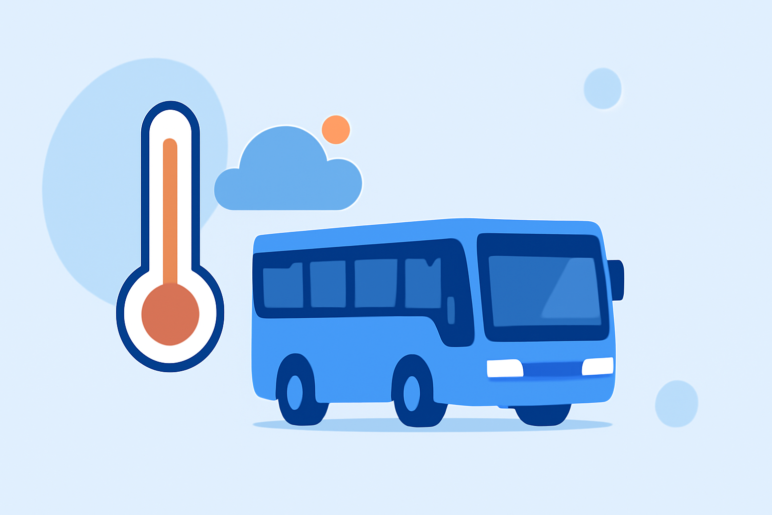 Getting Started with Weather for Buses During Heat Waves