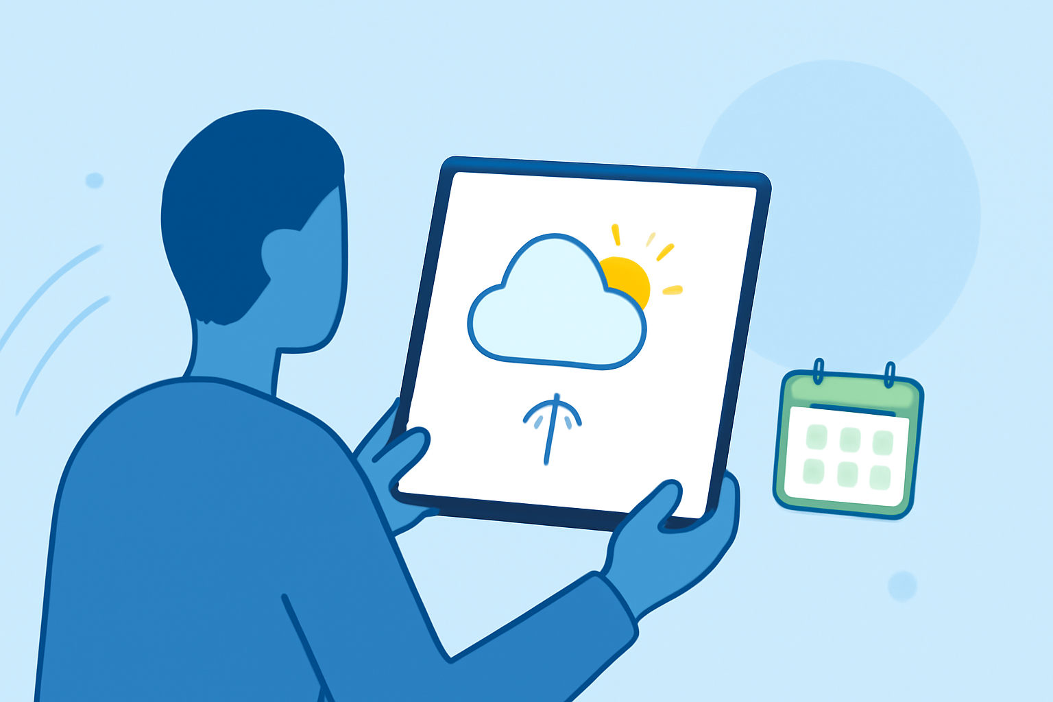 Mastering Next-Day Weather Planning on Your iPad