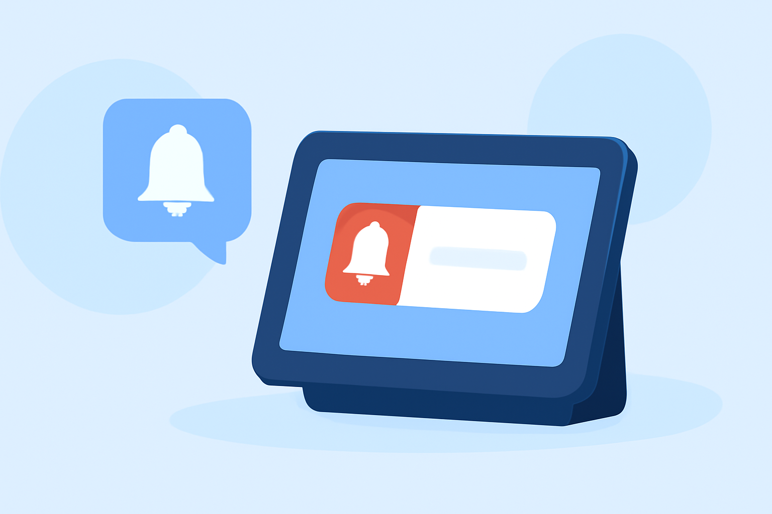Pro Push Notification Alerts on a Smart Display