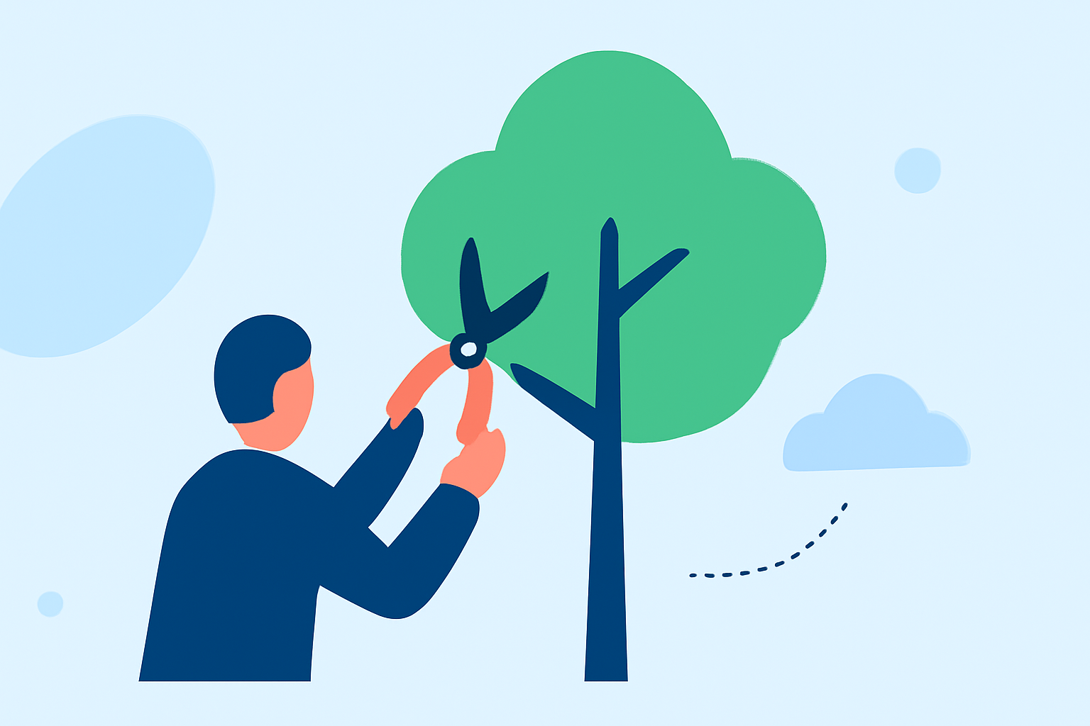 Optimal Weather Conditions for Tree Trimming