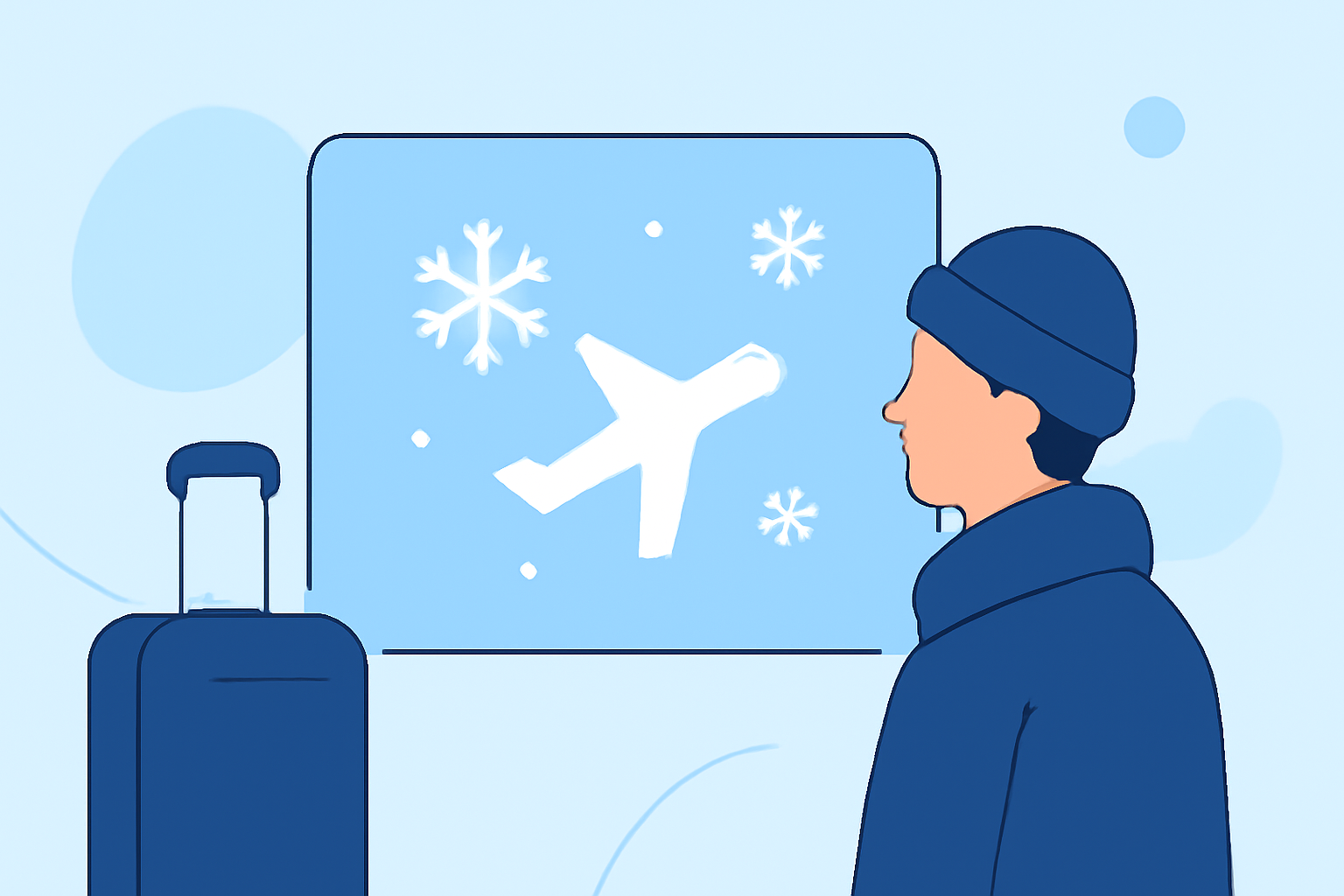 Snow at Your Arrival Airport: Essential Tips for Travelers