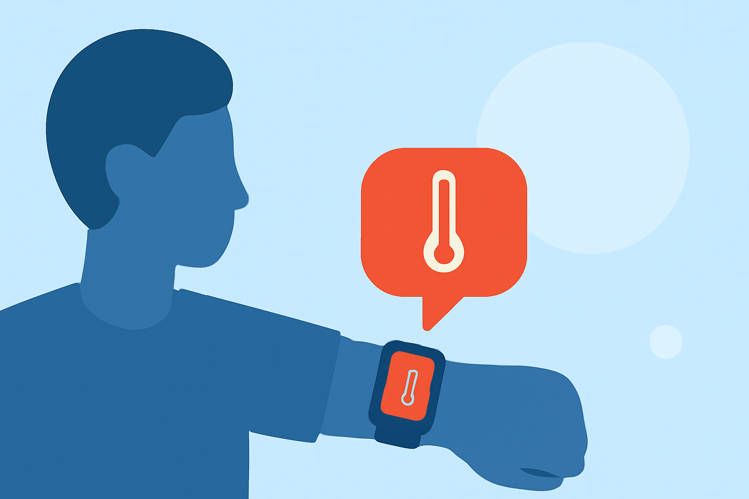 Easy Temperature Rise Notifications During Workouts
