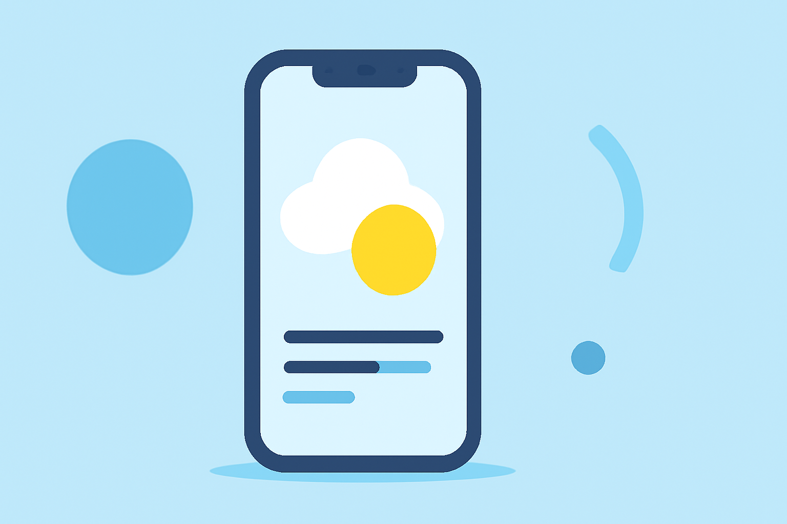 A Travel-Day Weather Routine Explained on iPhone