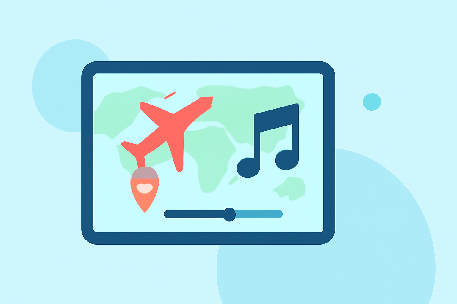 Enhancing Aviation Videos with Map Overlays and Music Edits