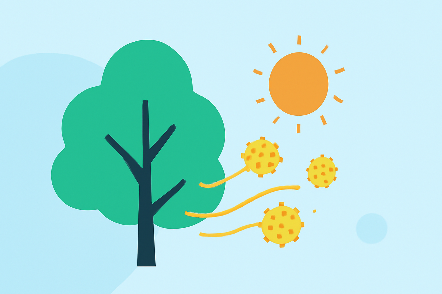 Understanding Tree Pollen Production During Heat Waves